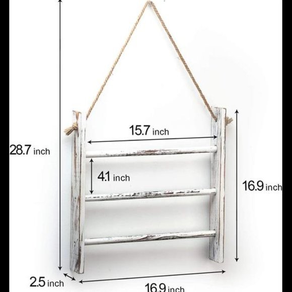 New Ladder Hand Towel Rack for Bathroom - Picture 3 of 3